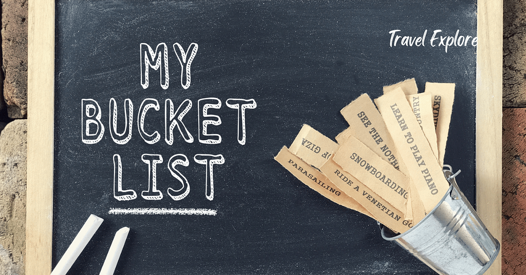 Create a Bucket List