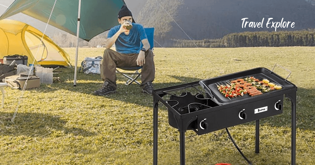 Portable Stove or Campfire Cooking Equipment